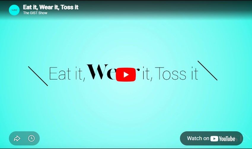 A teal YouTube video thumbnail titled 