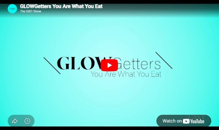 A YouTube video thumbnail on a light teal background featuring the text 
