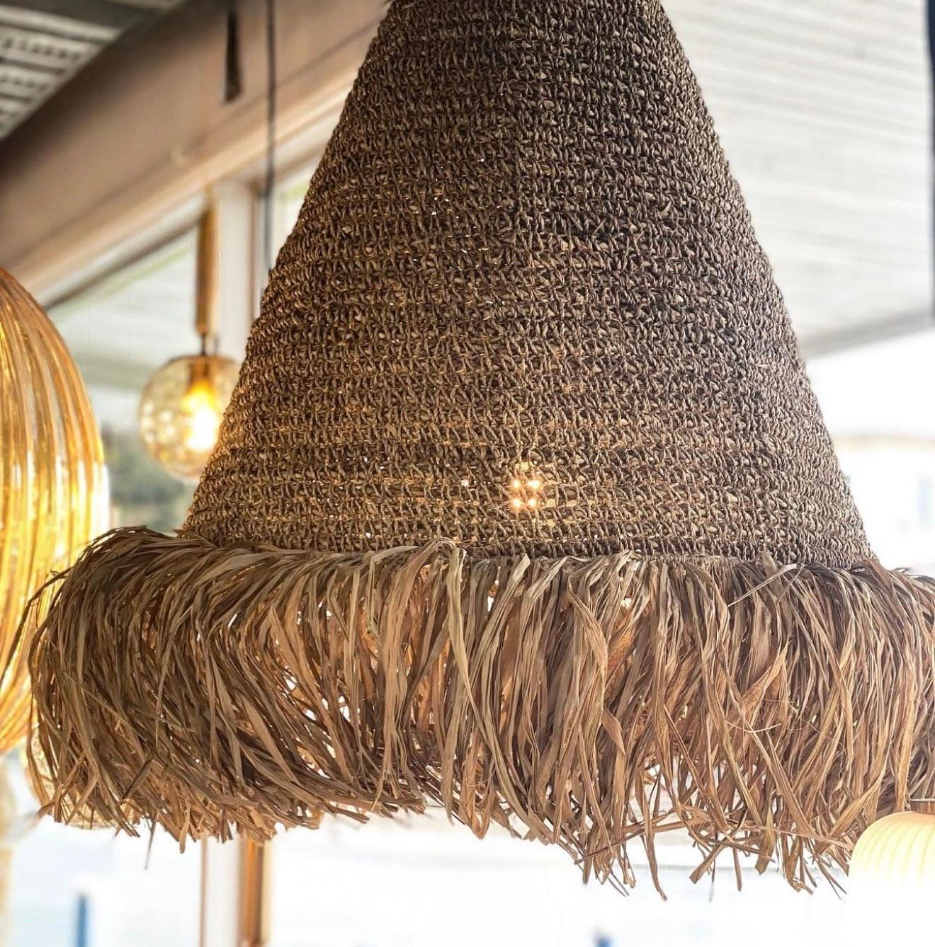 Bohemian Style Lampshade — Brightway Lighting in Lismore, NSW