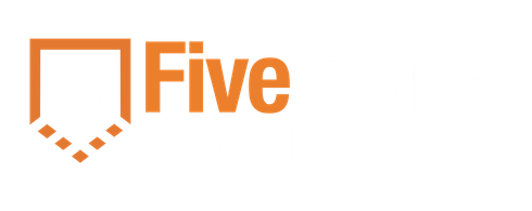 Five Stone Property Management Logo - footer, go to homepage