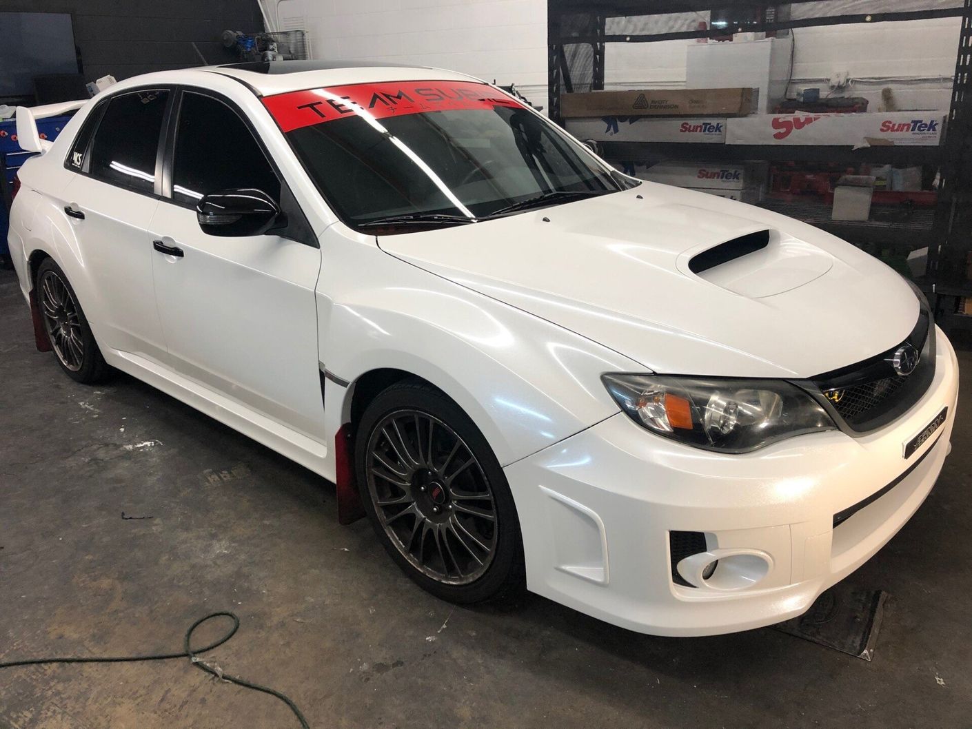 White Car With Window Tint — Upland, CA — SoCal Tint