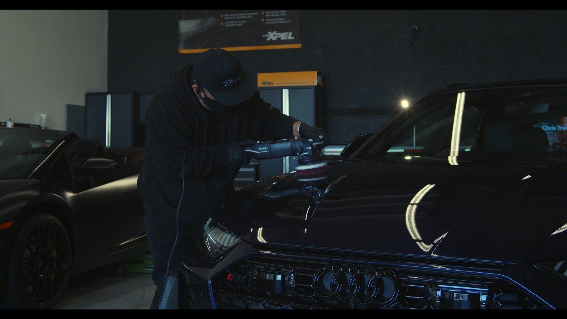 Polishing The Black Car — Upland, CA — SoCal Tint Polishing The Black Car — Upland, CA — SoCal Tint