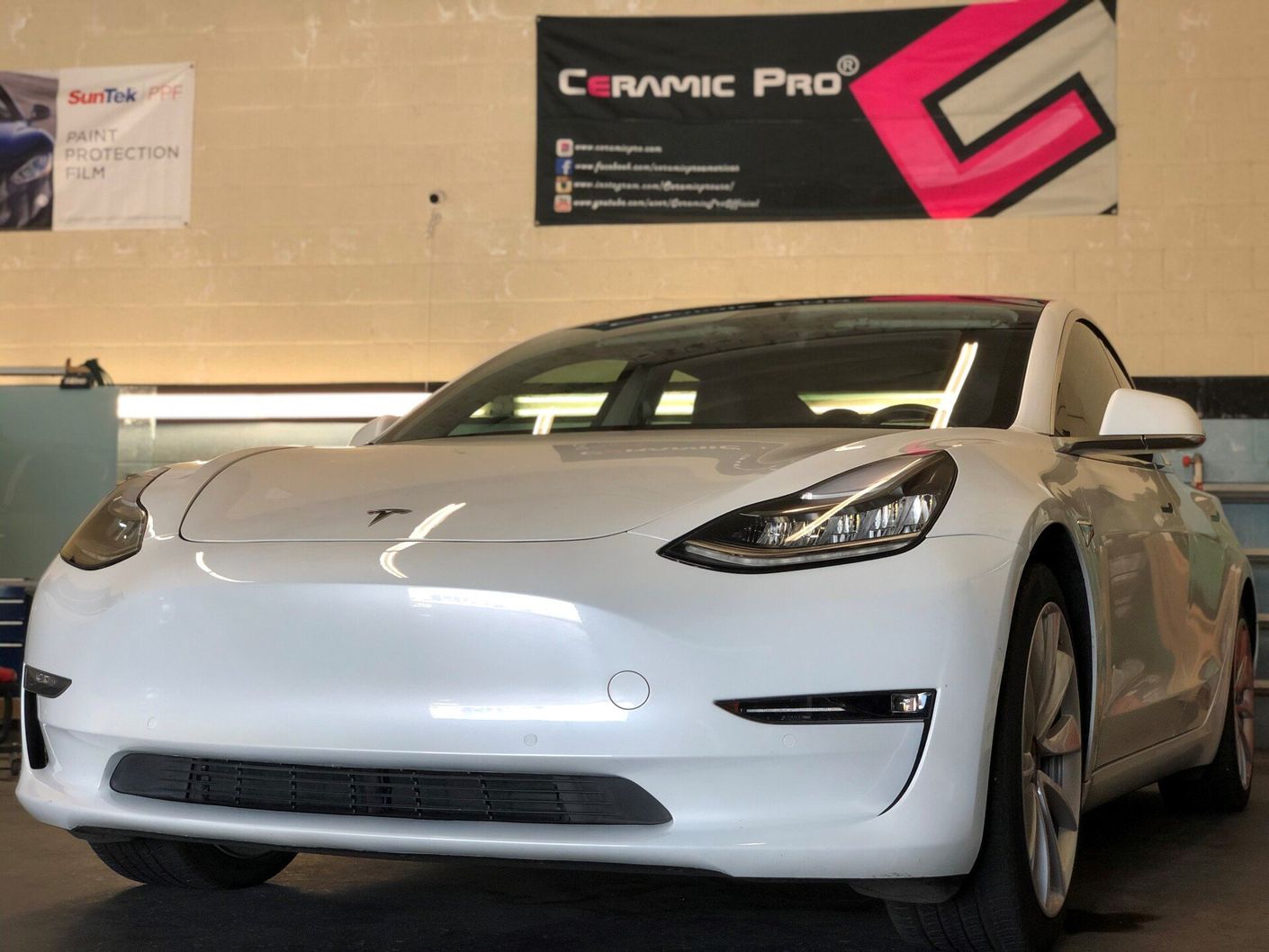 Tesla with Ceramic Coating | Upland, CA | The SoCal Auto Salon