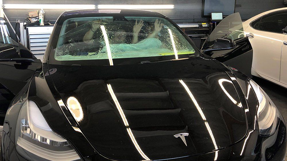 Window Tinting on Tesla | Upland, CA | The SoCal Auto Salon