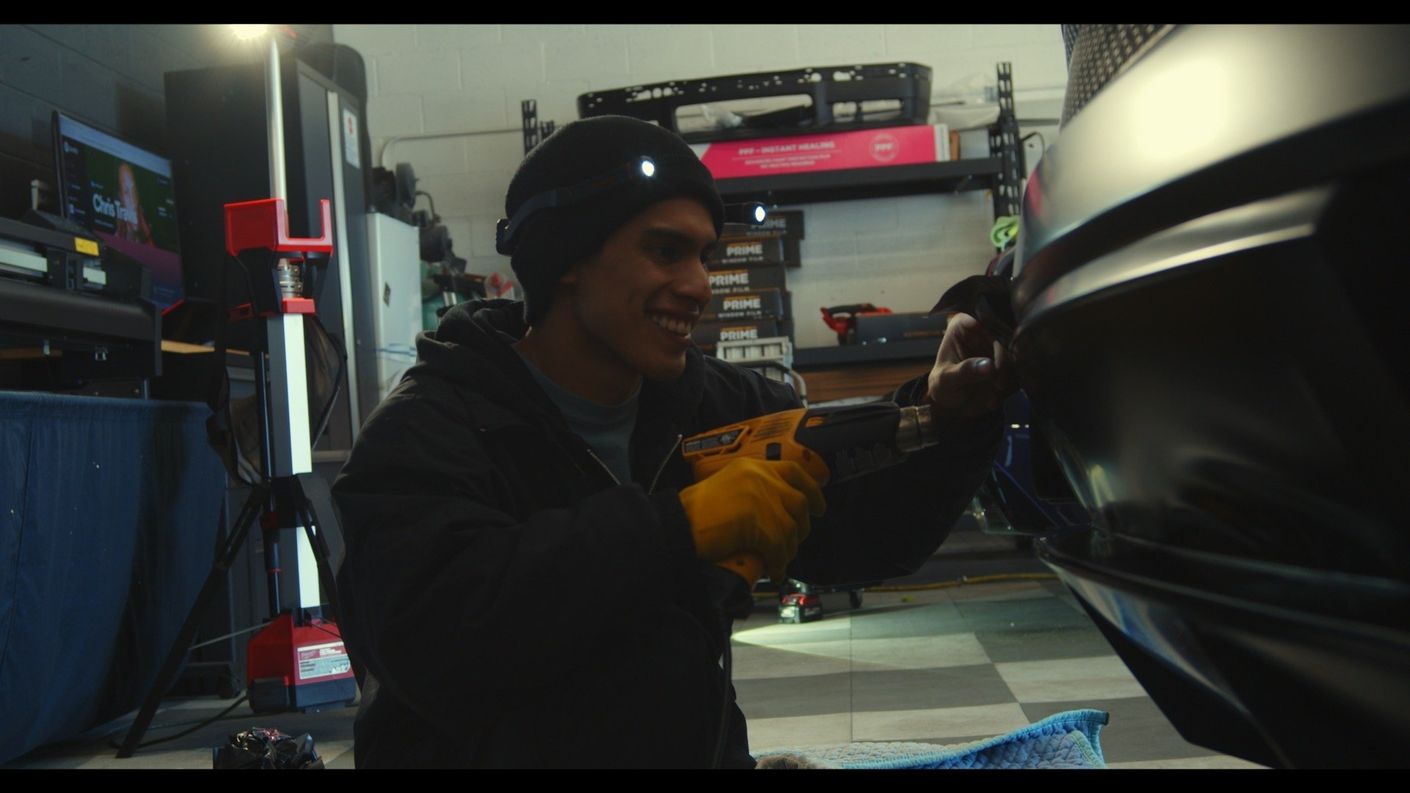 Vinyl Wrapper Application On A Beautiful Car — Upland, CA — SoCal Tint