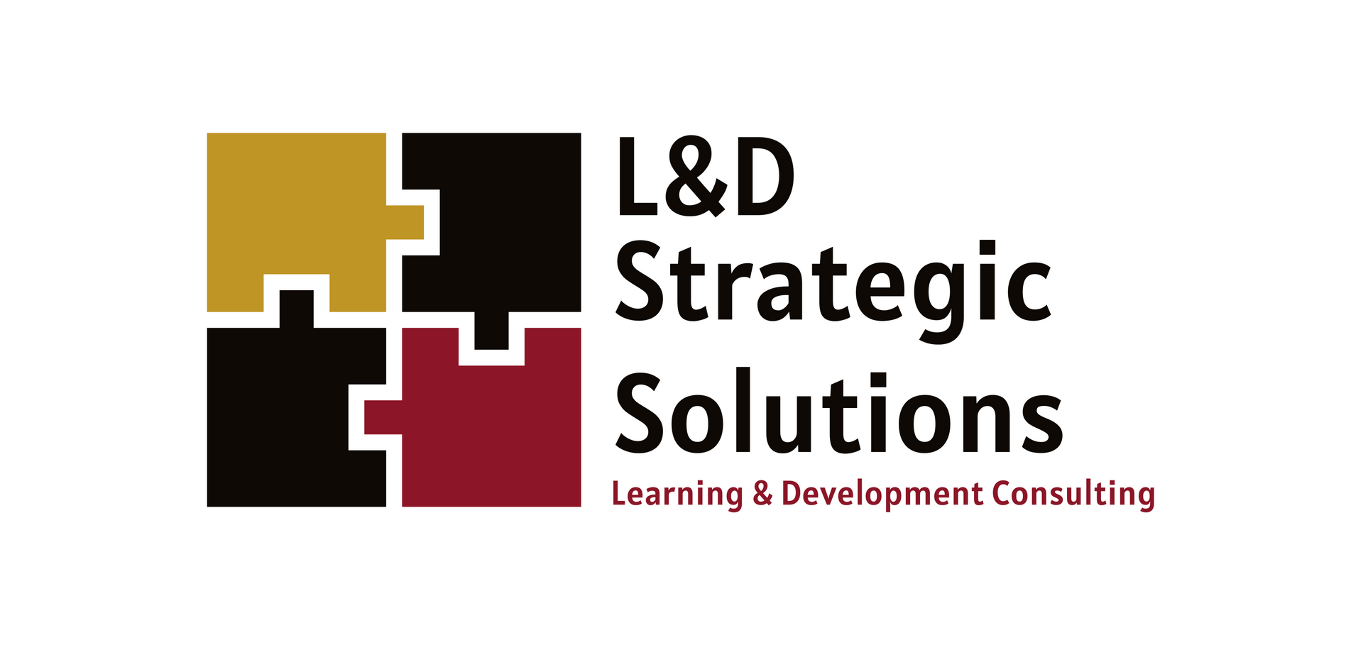 Logo of L&D Strategic Solutions.Text: Strategic Solutions, professional consulting.