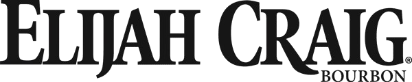 Elijah Craig Bourbon logo in black serif text on a white background