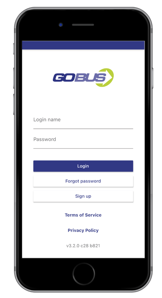 GoBus Mobile App | Manage Trips | Track Location