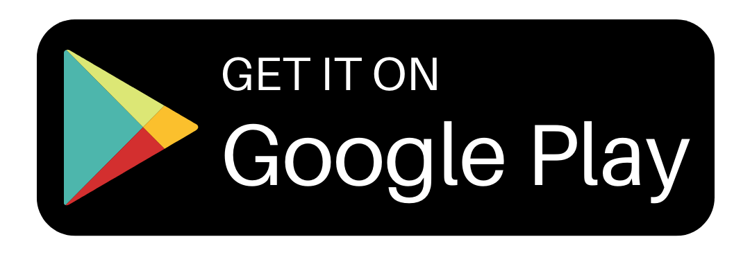 A get it on google play button on a white background.