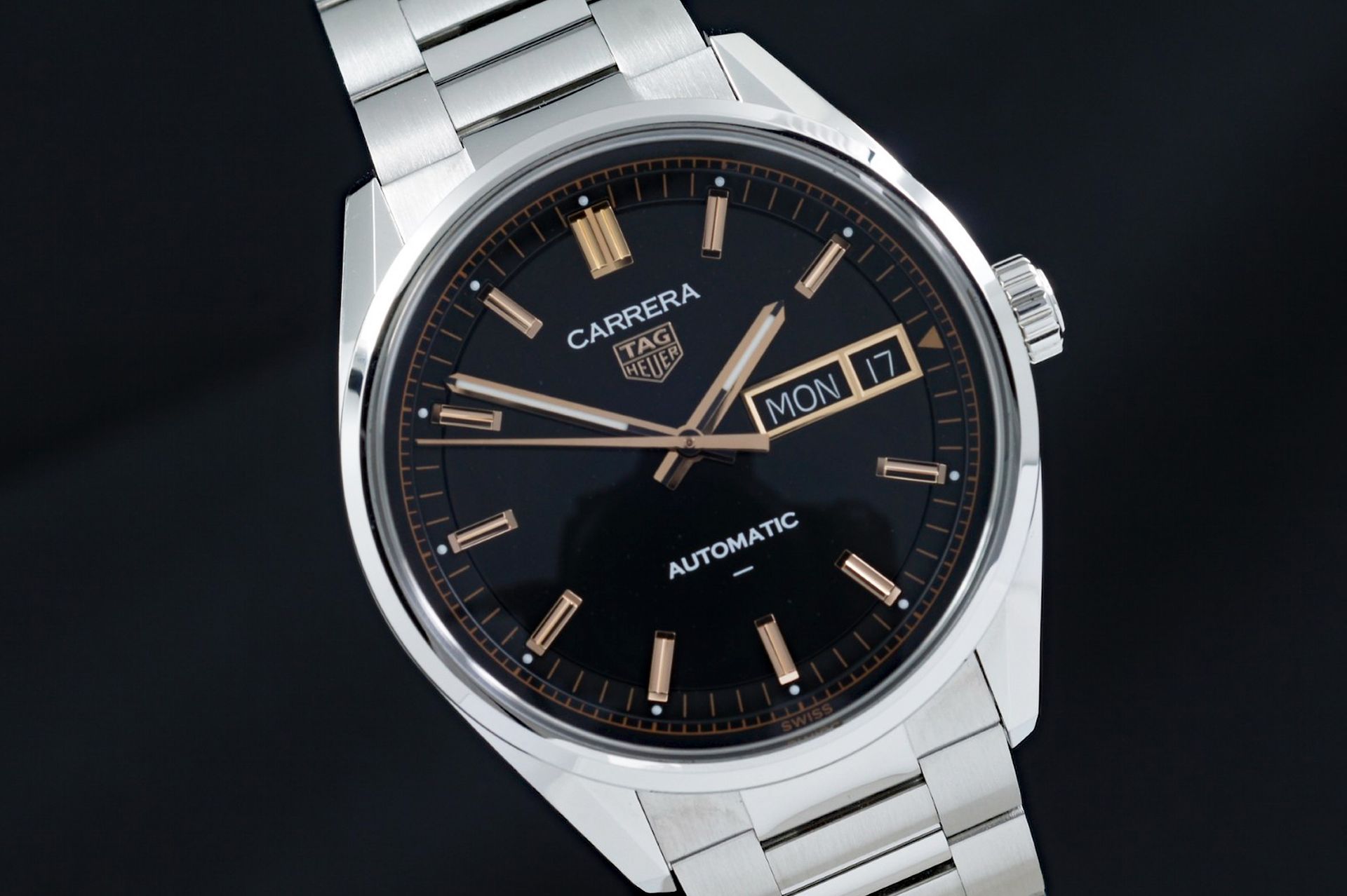 Foto horloge vooraanzichtvan een TAG Heuer Carrera Day-Date Cal.TH31-02 WDA2111.BA0043