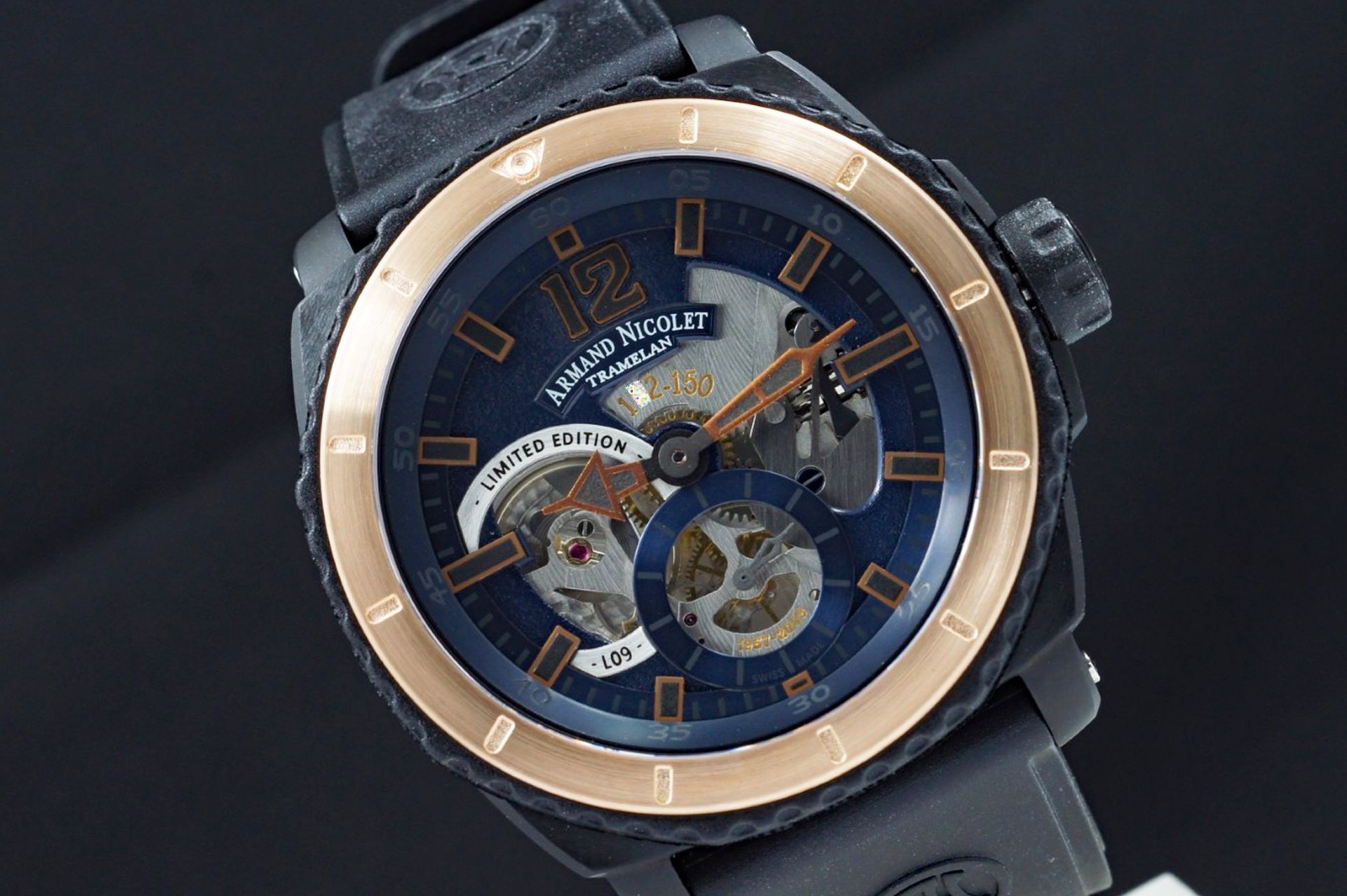 Armand Nicolet model L09  L.E. 150 619AQN-BU-G610