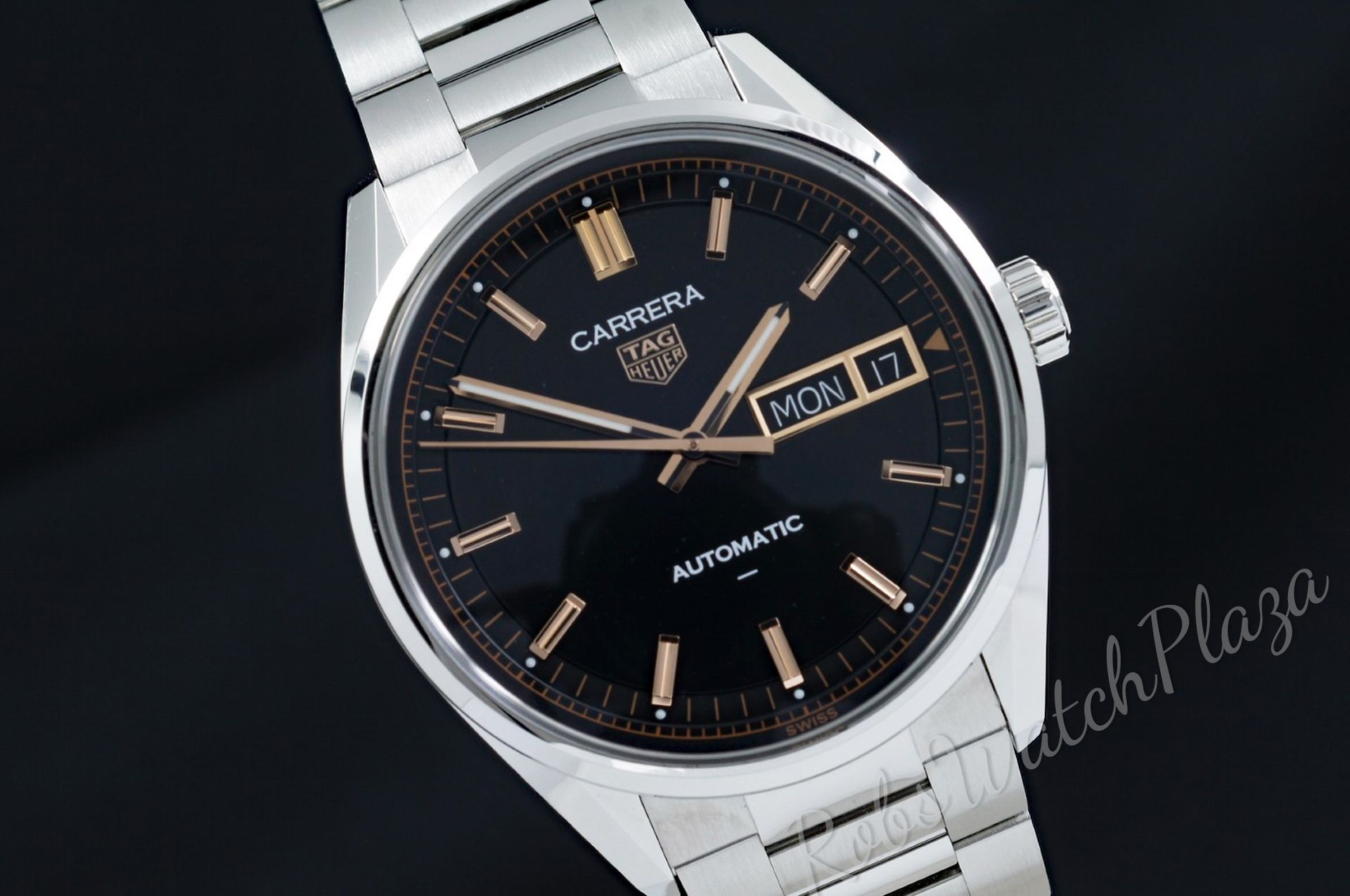 Foto horloge vooraanzicht van een TAG Heuer Carrera Day-Date Cal.TH31-02 WDA2111.BA0043