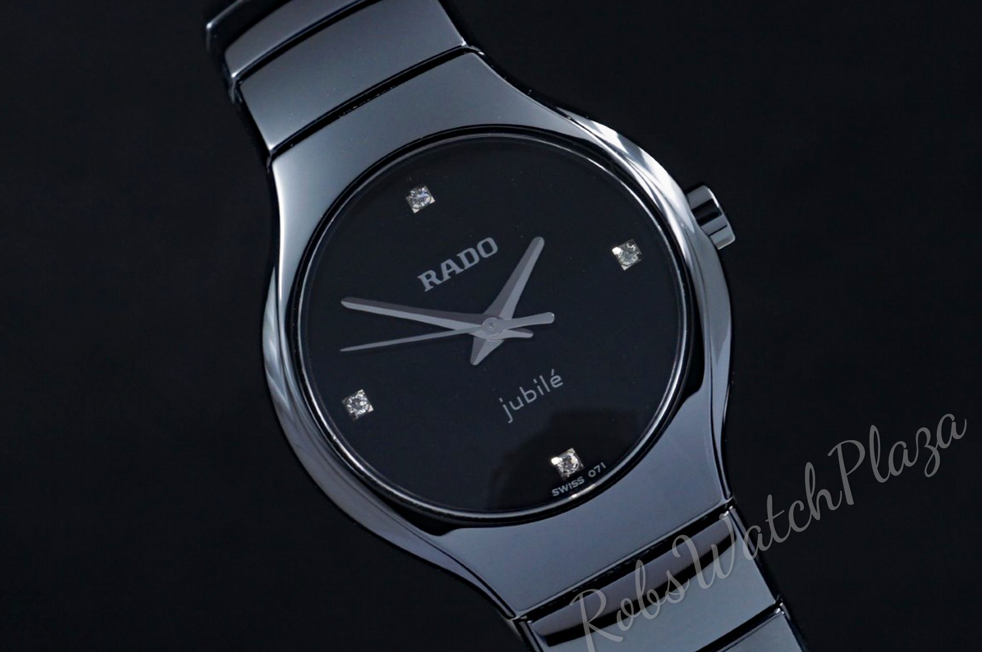 Foto horloge vooraanzicht van een Rado Diastar True Round Jubilé 01.318.0655.3.071 / R27655712