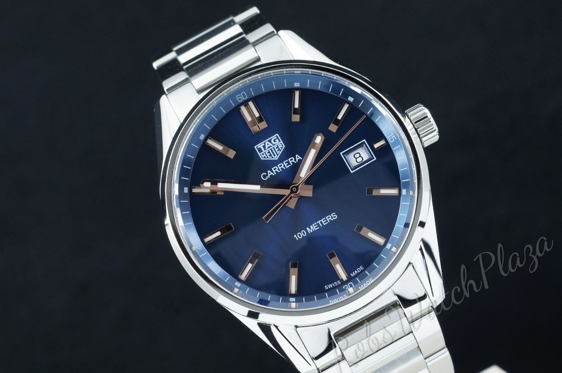 Foto horloge vooraanzicht van een TAG Heuer Carrera Quartz Lady WAR1112.BA0601