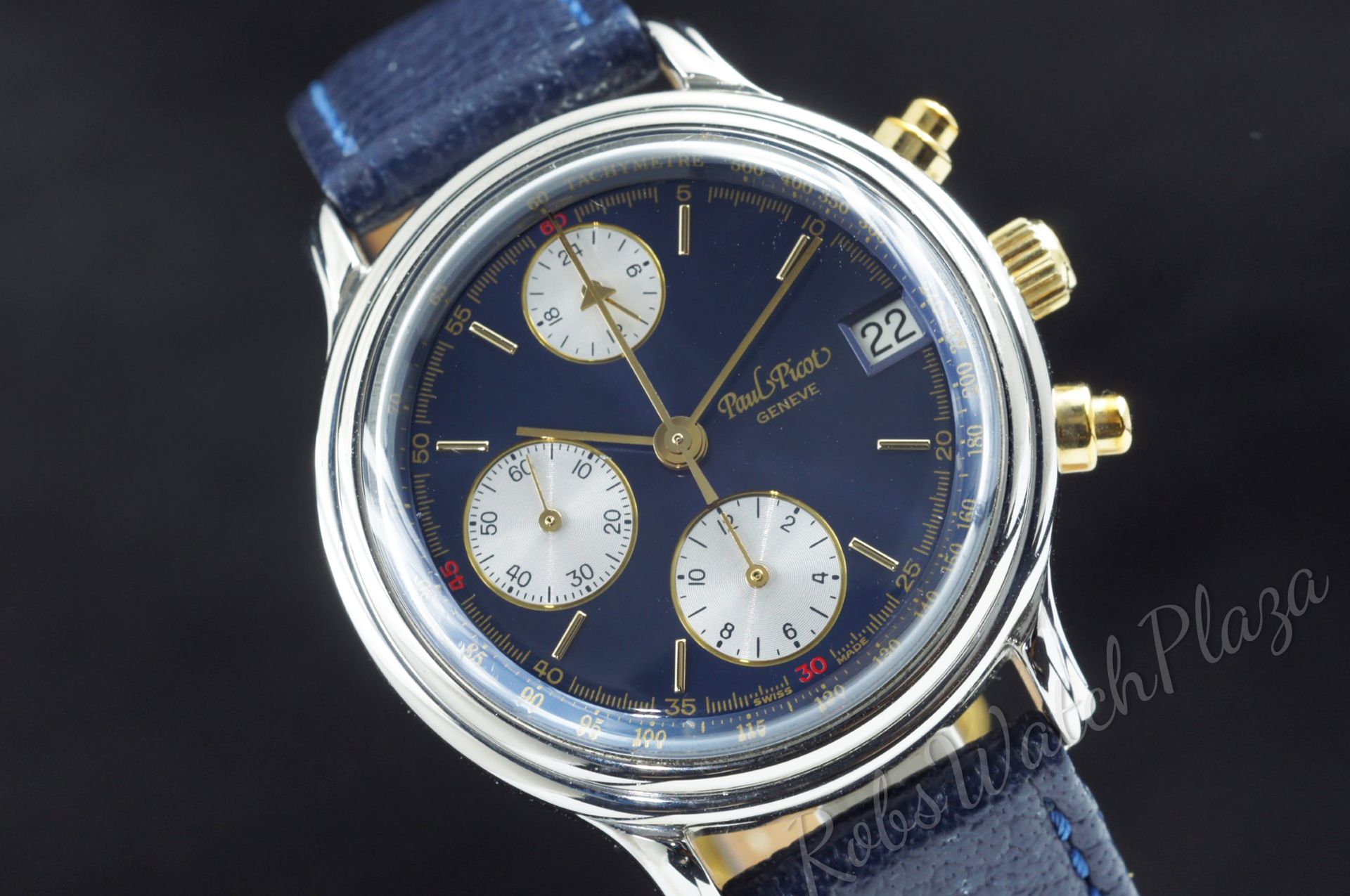 Foto horloge vooraanzicht van een Paul Picot Telemark 4047