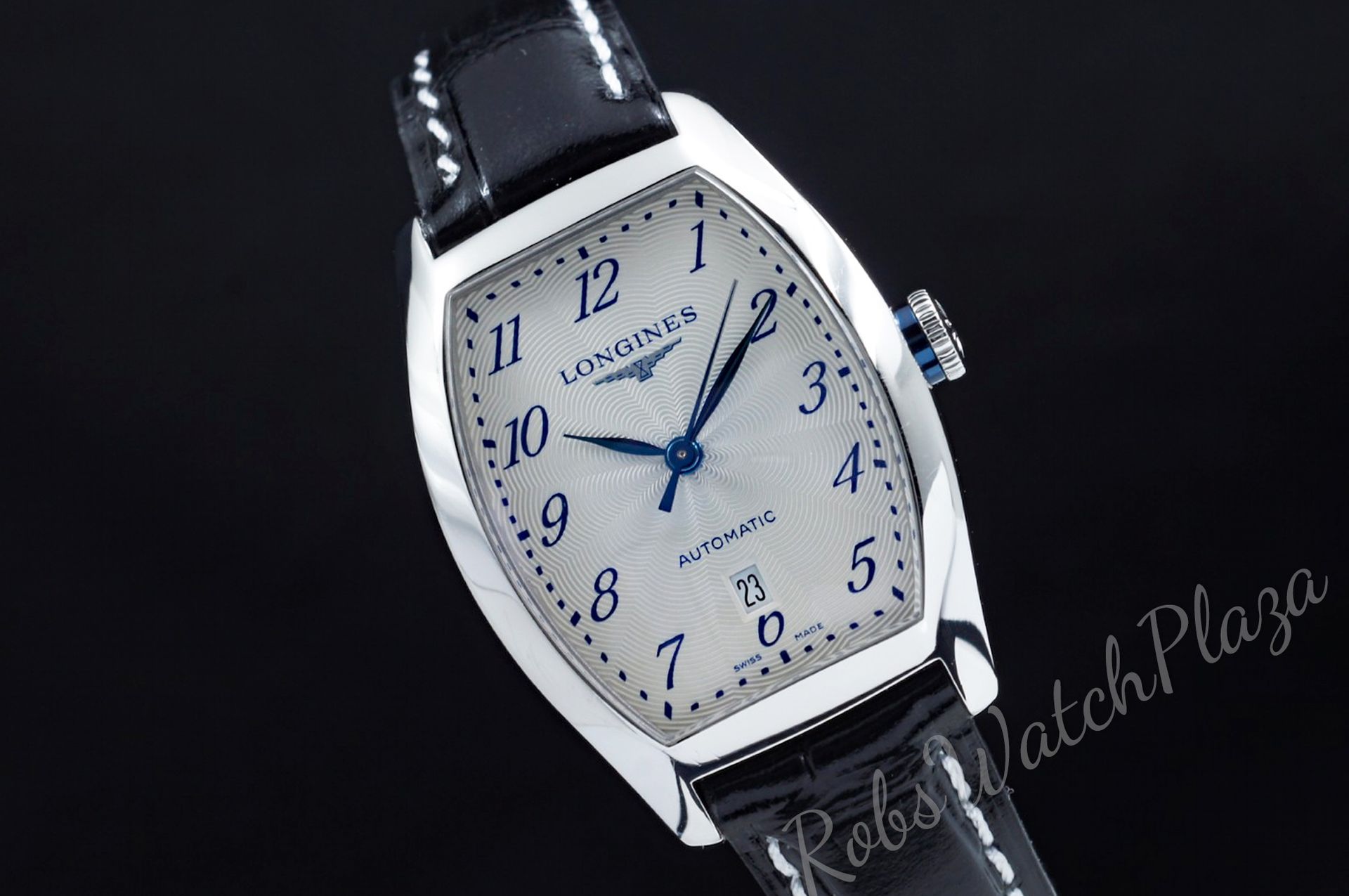 Foto horloge vooraanzicht van een Longines Evidenza Automatic L2.142.4