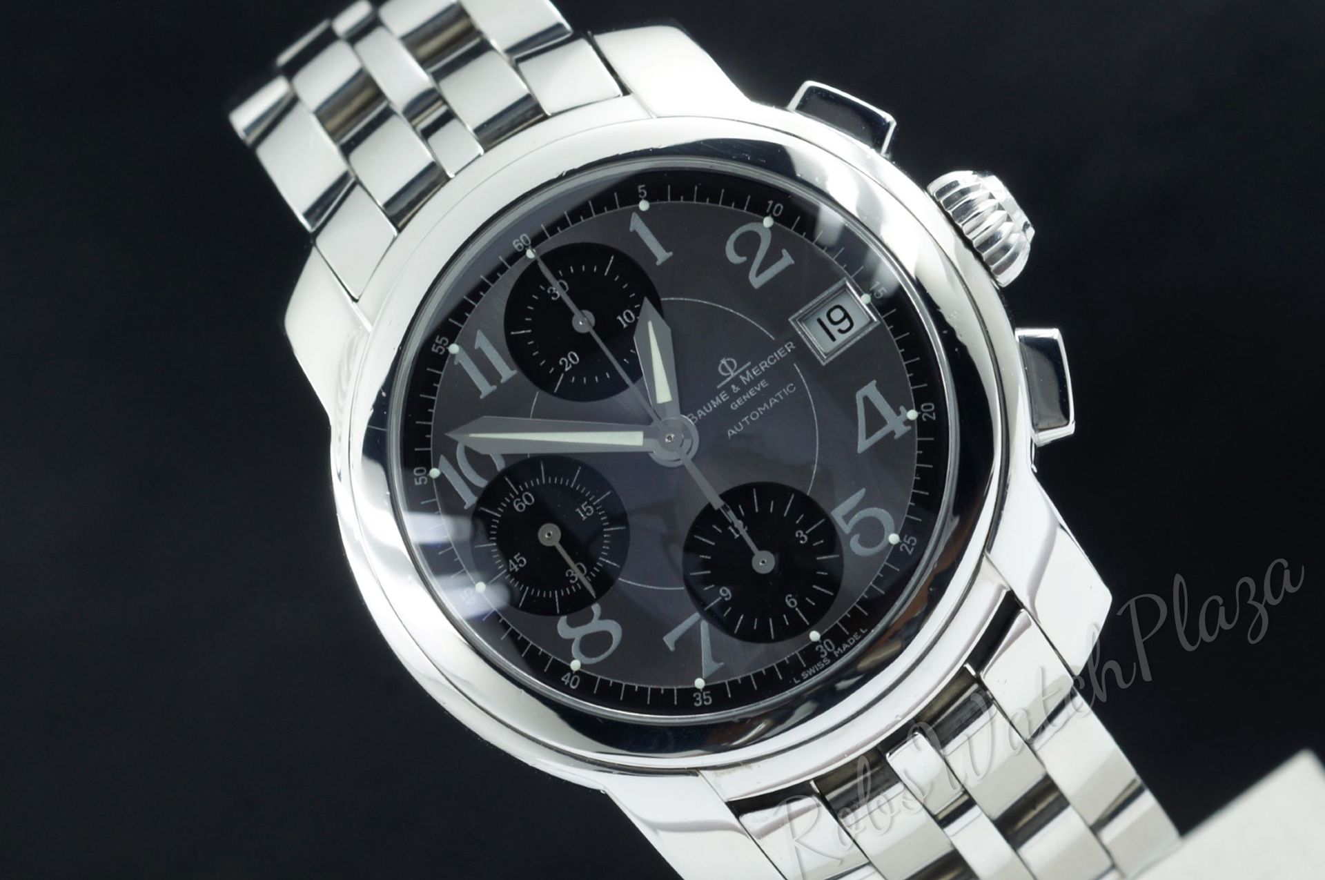 Foto horloge vooraanzicht van een Baume & Mercier Capeland MVO45216