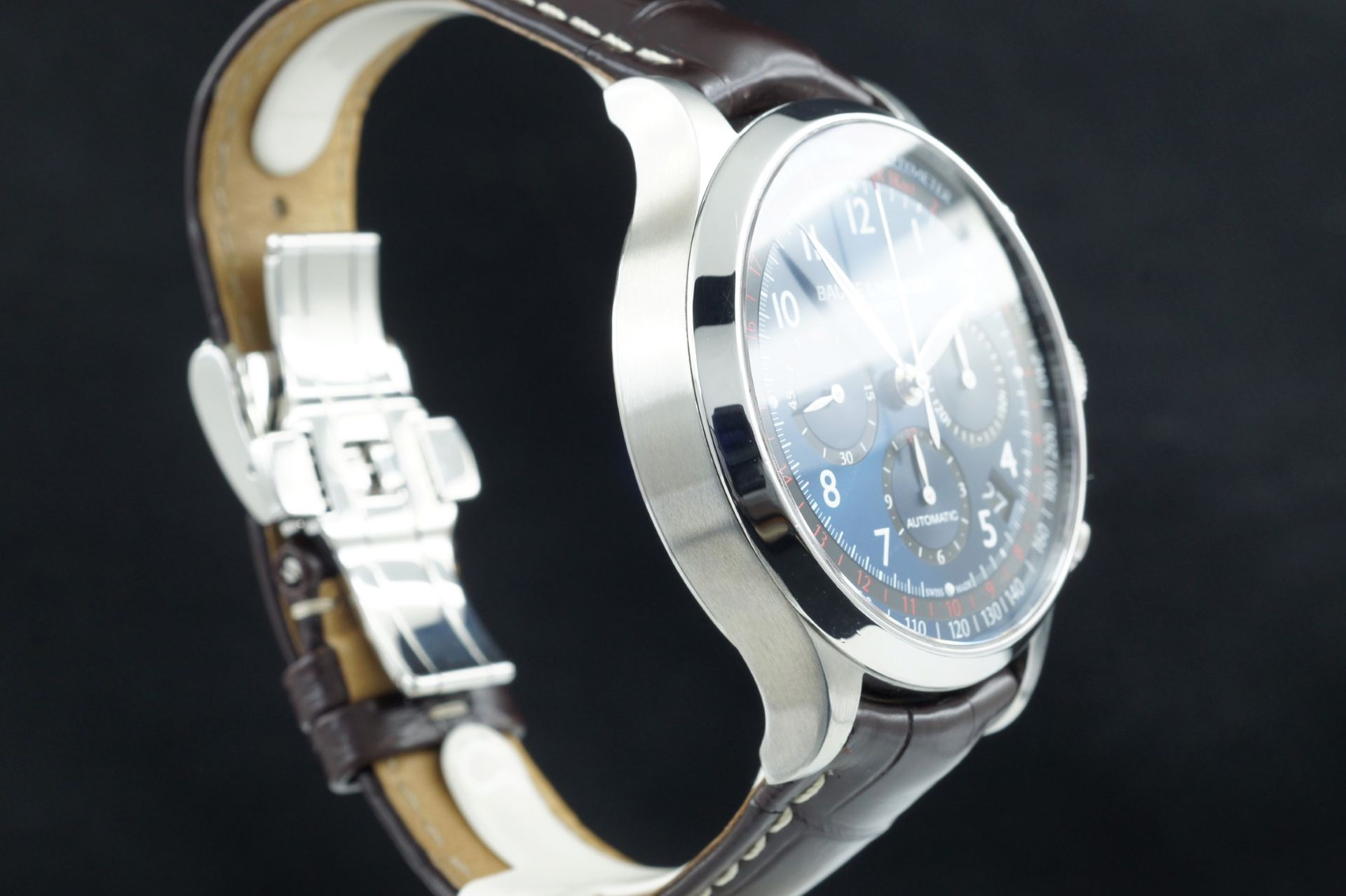 Baume & Mercier Capeland Chronograph blue dial MOA10065 / 65716