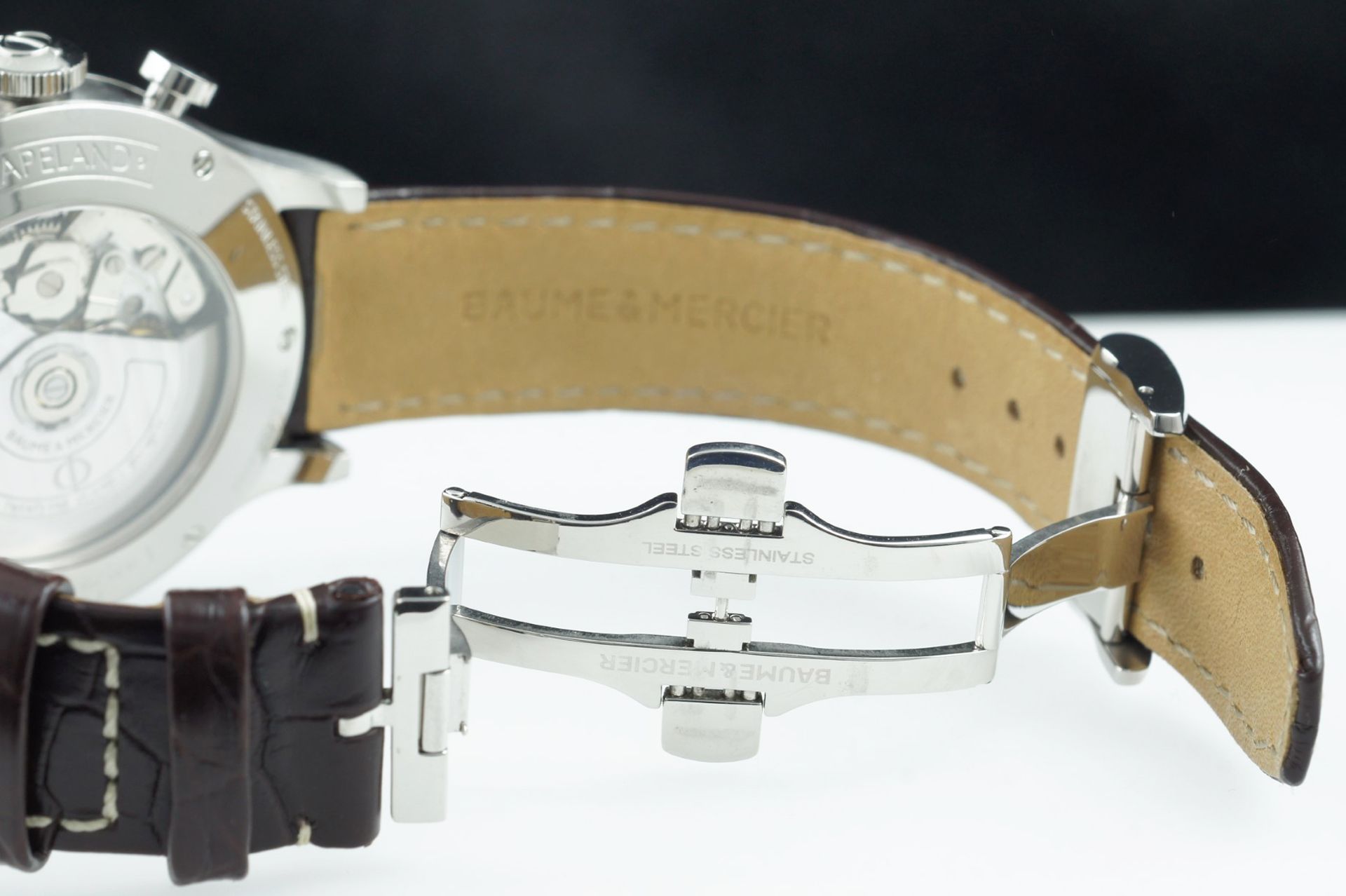 Baume & Mercier Capeland Chronograph blue dial MOA10065 / 65716