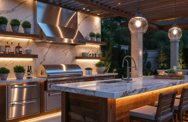 benefits of custom outdoor kitchens in mount laurel nj