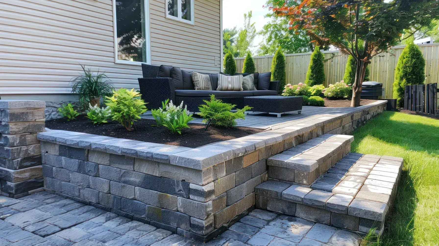 hardscape installation in mount laurel nj