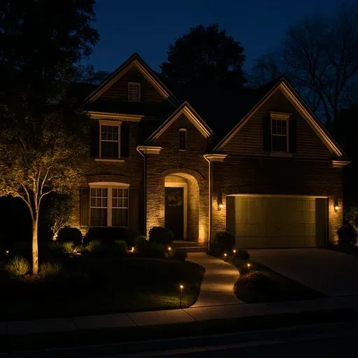 landscape lighting design in mount laurel nj