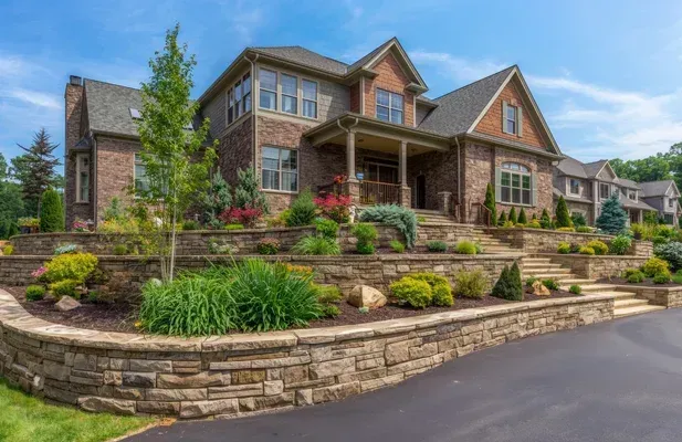 residential retaining walls in mount laurel