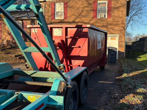 25 yard dumpster