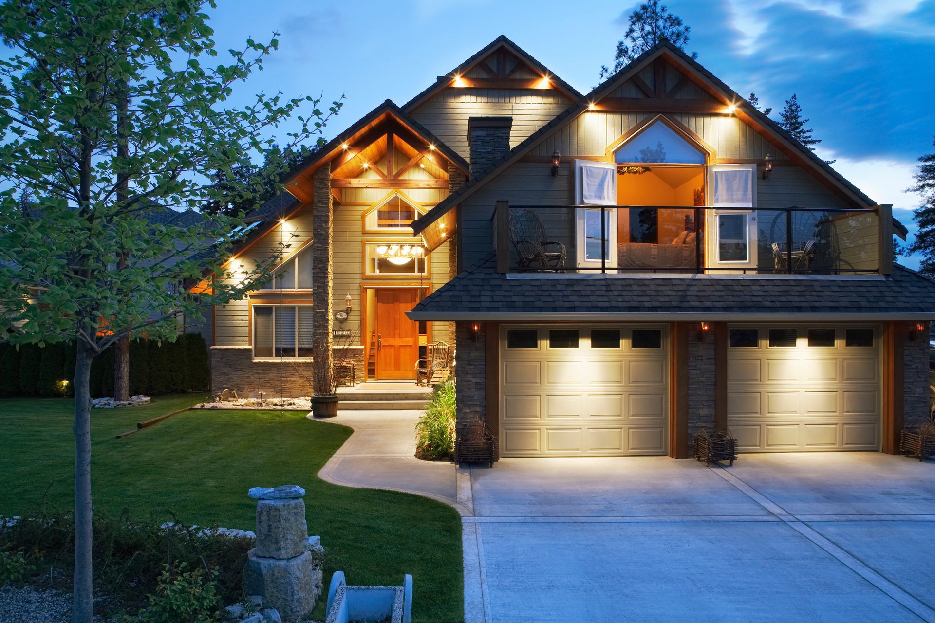 Residential Exterior Lighting Design
