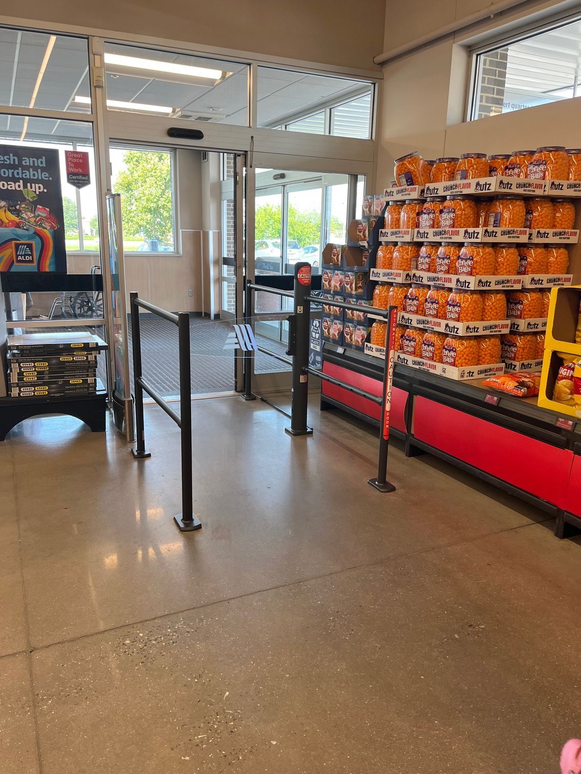 Store Entrance Security Gate
