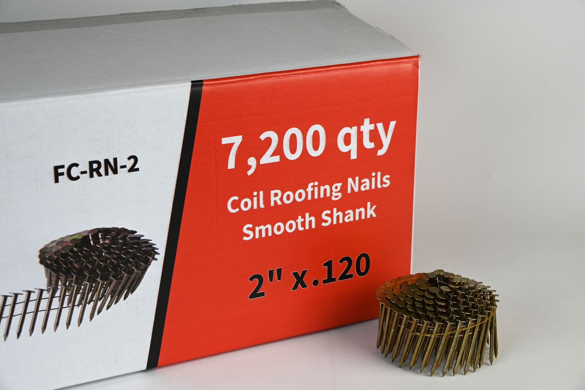 Electrogalvanized Coil Roofing Nails — 2