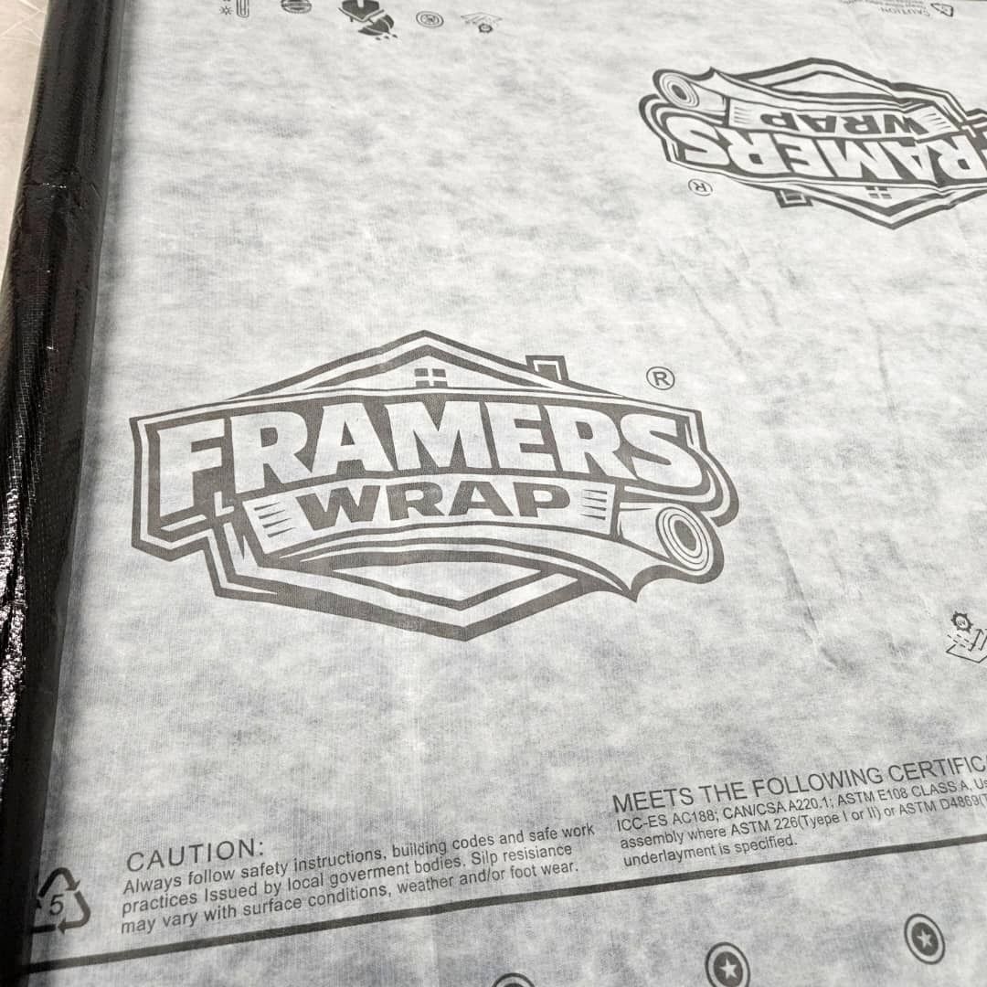 FRAMER'S WRAP™ Synthetic Roof Underlayment - 4'x250'