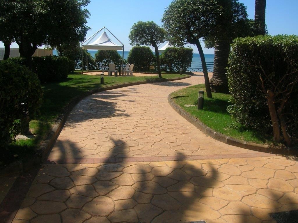 pavimenti stampati viale