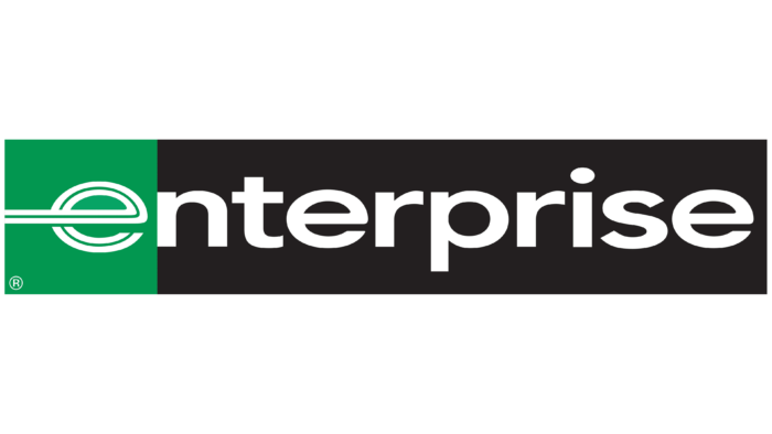 Enterprise logo with white text on a black bar and green square icon on the left | Libertyville Kar Care