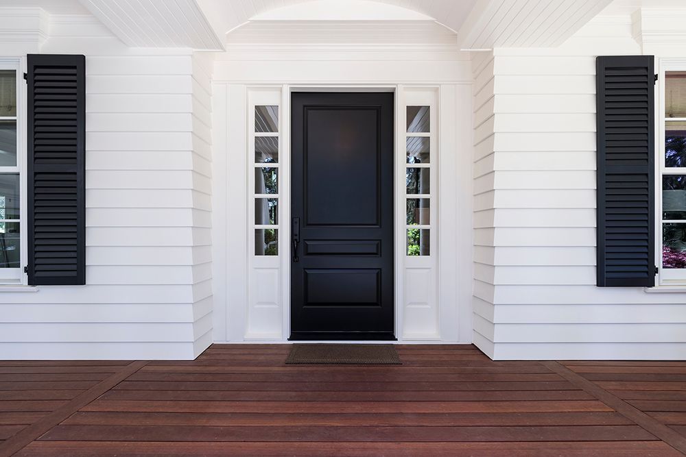 Door Front With Siding Door Front With Siding
