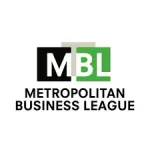 MBL logo in black and green with the words Metropolitan Business League