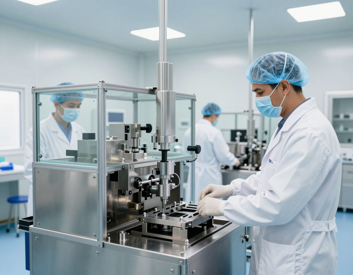 Planta elaboradora con matricería propia para insumos médicos.