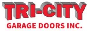 Tri-City Garage Doors Inc. logo in red and gray text