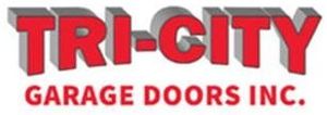 Tri-City Garage Doors Inc. logo in red and gray text