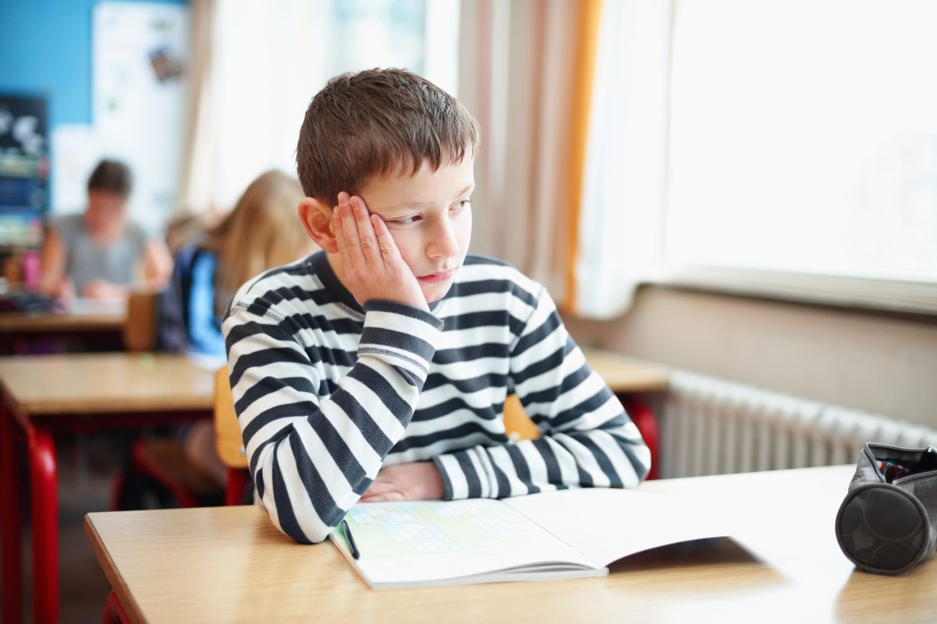 Bored Little School Boy – Family & Marital Counseling Center, Inc