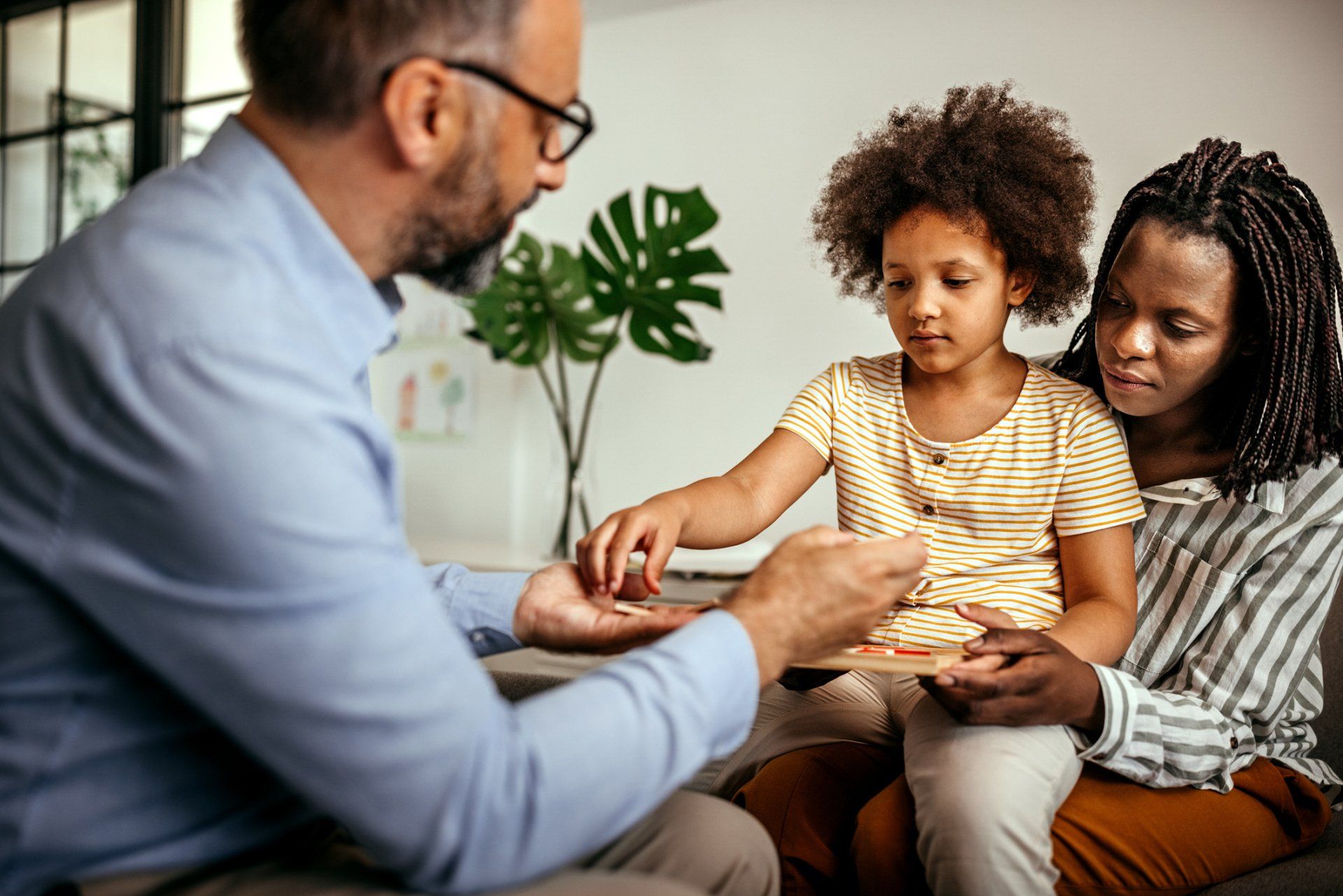 Mother and Daughter Having Therapy Session with Psychologist – Weston, WV – Family & Marital Counseling Center, Inc