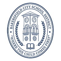Bakersfield City School District seal.