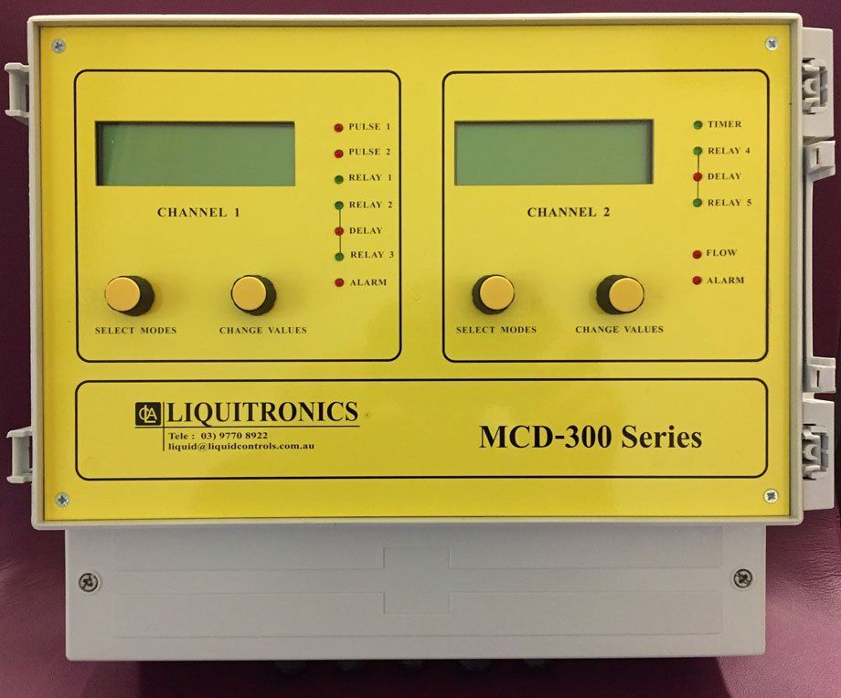PH Controller - Carrum Downs, VIC - Liquid Controls (Aust) Pty Ltd One of many PH controllers on display