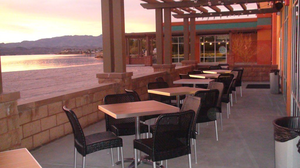 Hivikan Lounge Patio — Havasu Lake, CA — Havasu Landing Casino