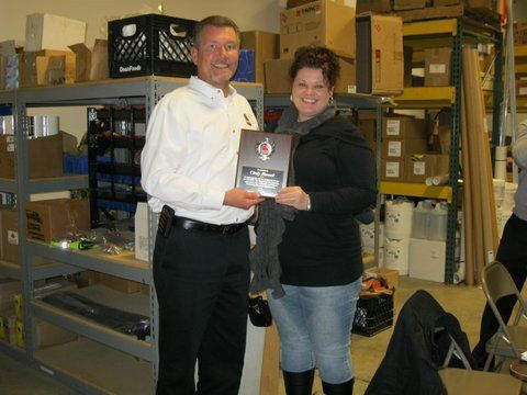 Award to Cyndy Howell