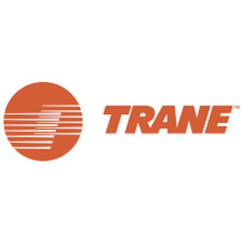 A trane logo is shown on a white background
