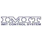 Logotipo del Sistema de Control IMIT en letras y texto de color azul oscuro.