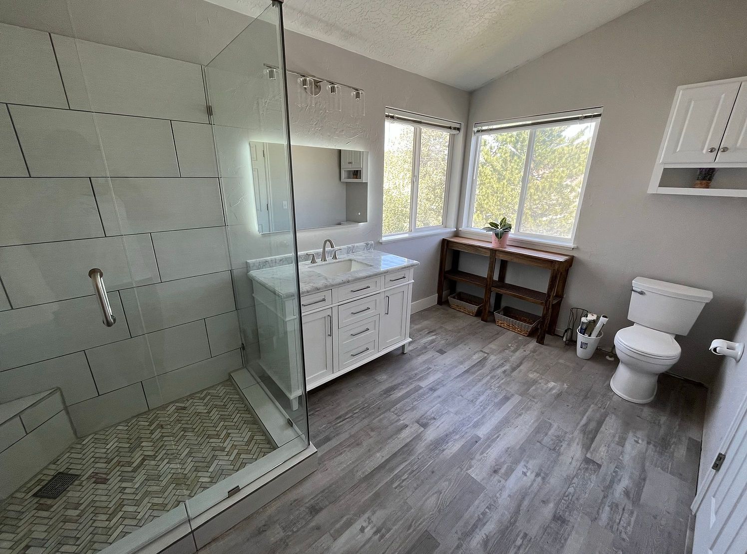 Stunning bathroom remodel