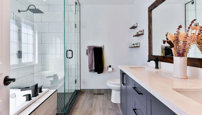Bathroom renovation in Oakville