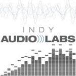 The logo for indy audio labs shows a graphic of a sound wave.